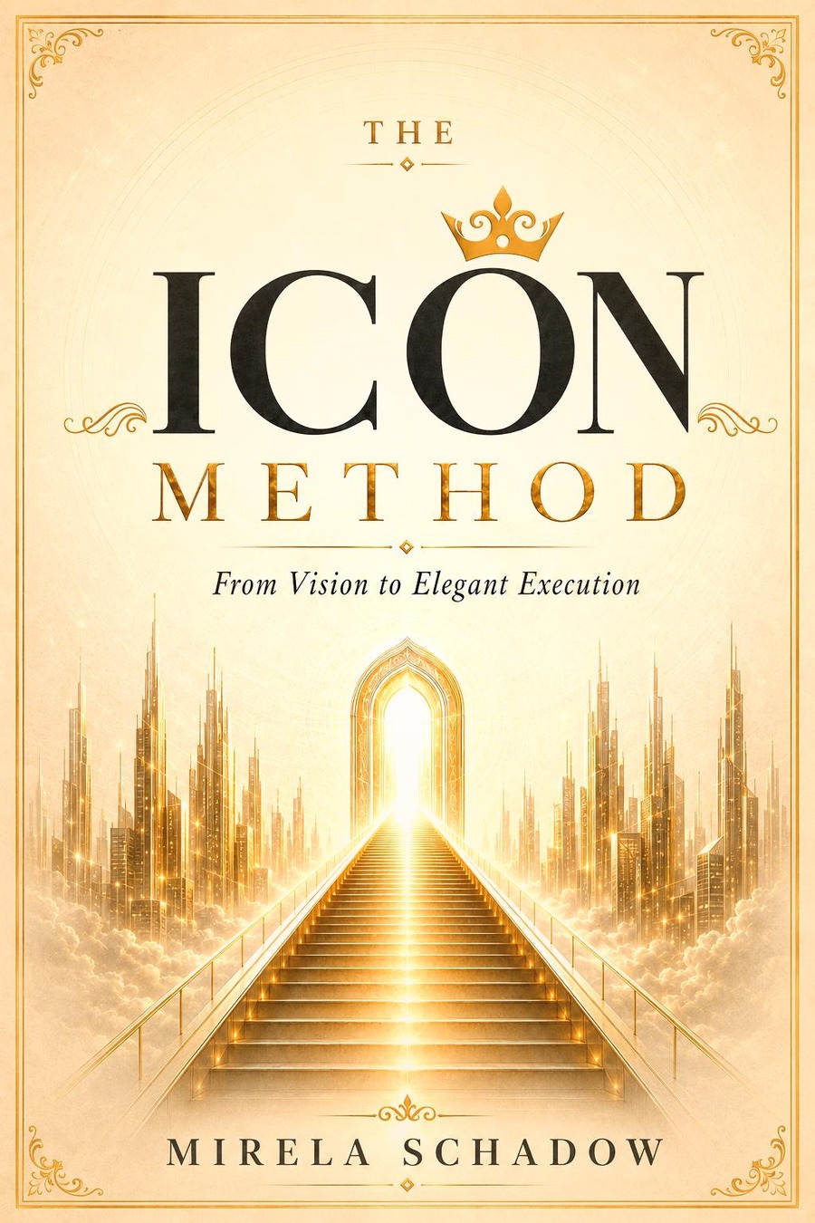 Cover of The ICON Method: From Vision to Elegant Execution by Mirela Schadow