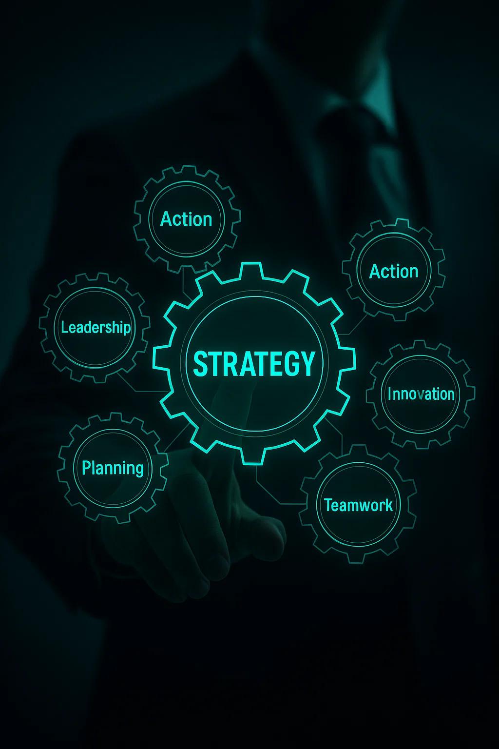 Abstract network for strategic solutions